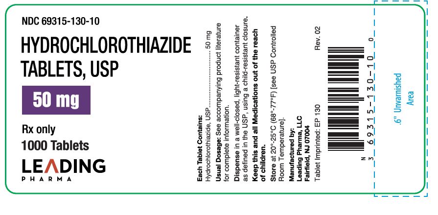 50 mg 1000 Count Label