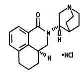 Palonosetron hydrochloride chemical structure