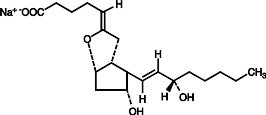 epoprostenol sodium chemical structure
