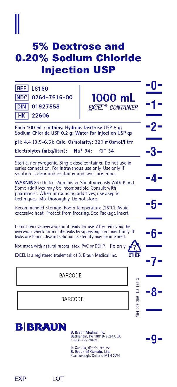 1000 mL Container Label L6160