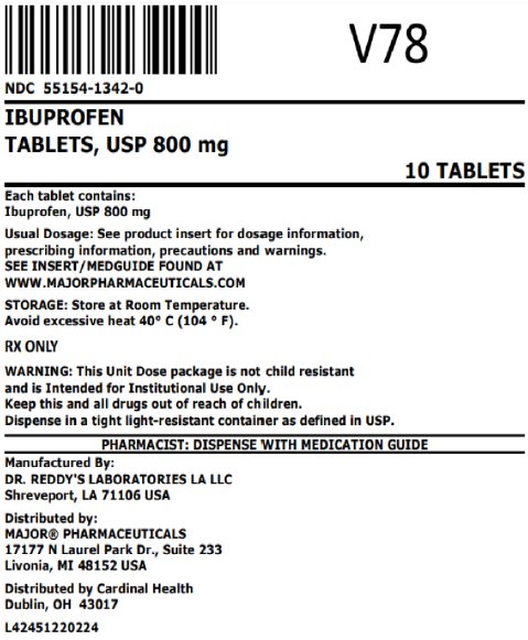800mg bag label
