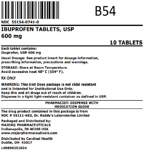 600mg bag label