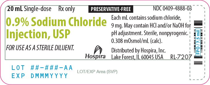 PRINCIPAL DISPLAY PANEL - 20 mL Vial Label