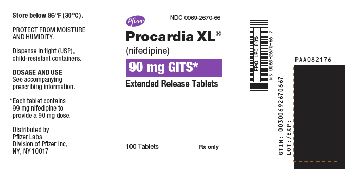 PRINCIPAL DISPLAY PANEL - 90 mg Tablet Bottle Label