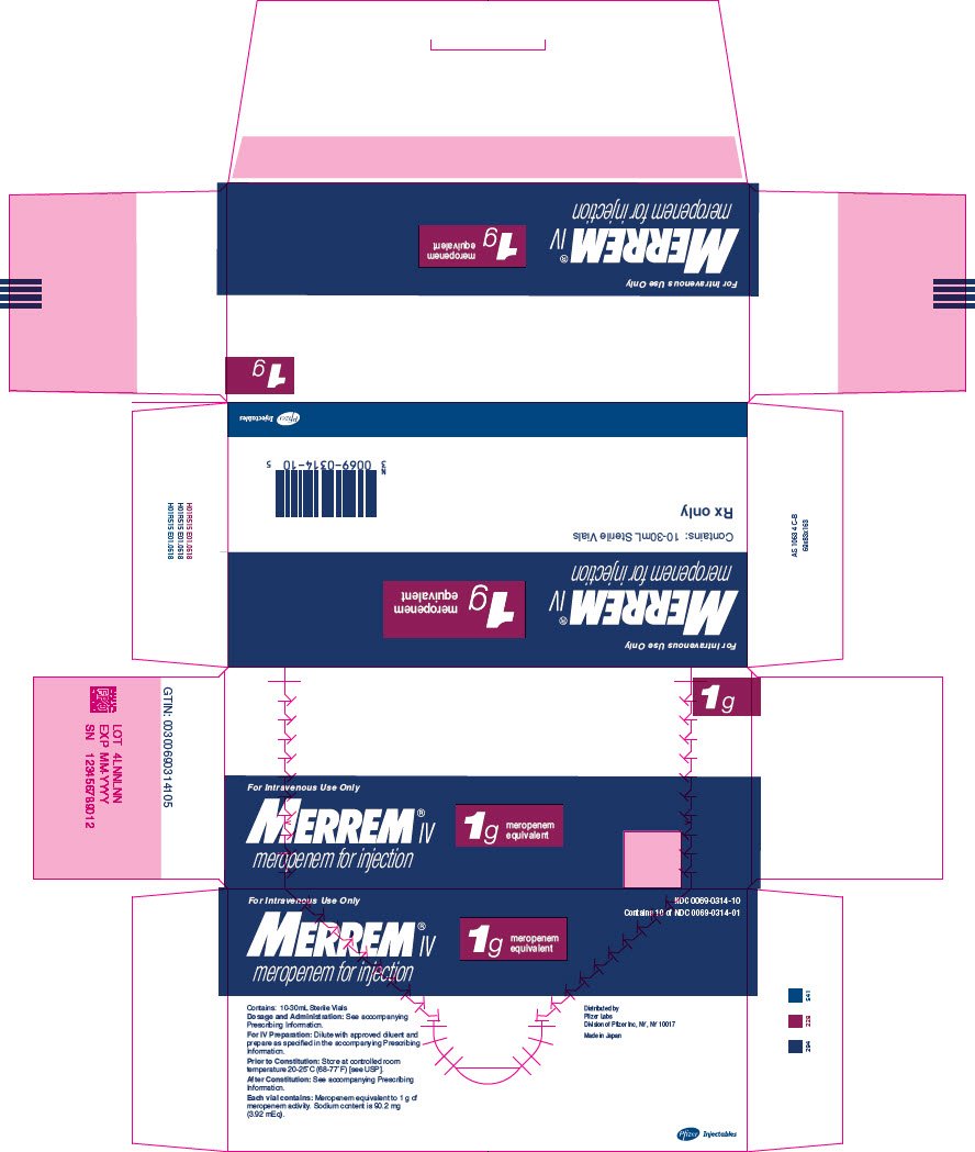 PRINCIPAL DISPLAY PANEL - 1 g Vial Carton