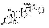 Image of Mometasone Furoate Chemical Structure