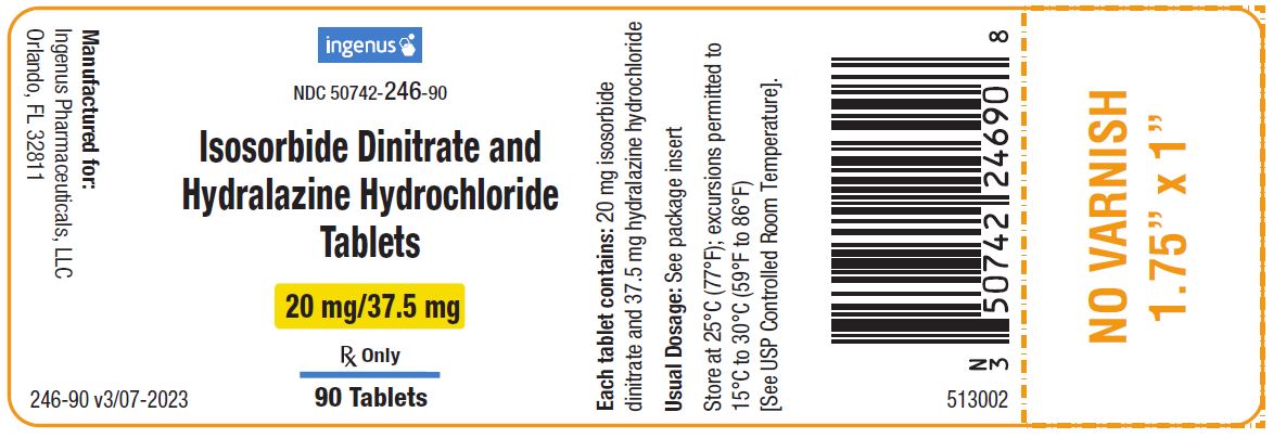 Bottle label 90ct
