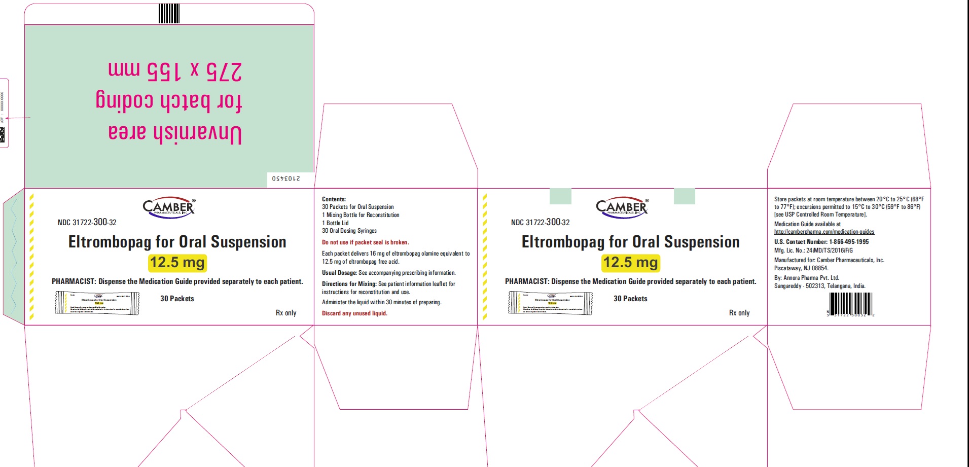 eltrombopagfororalsuspension125mgoutcarton