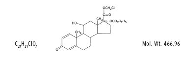 Loteprednol etabonate structural formula