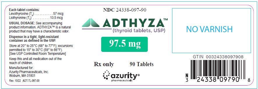 PRINCIPAL DISPLAY PANEL - 97.5 mg Tablet Bottle Label