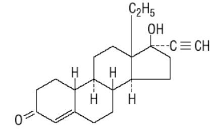 Norgestrel Strustural Formula