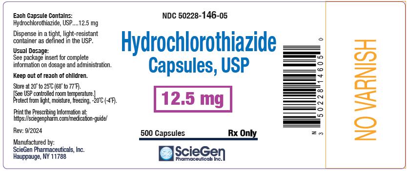 Hydrochlorothiazide - 500caps