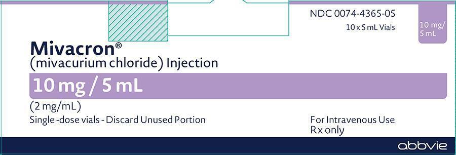 mivacron 10x5mL viials 10mg/5mL