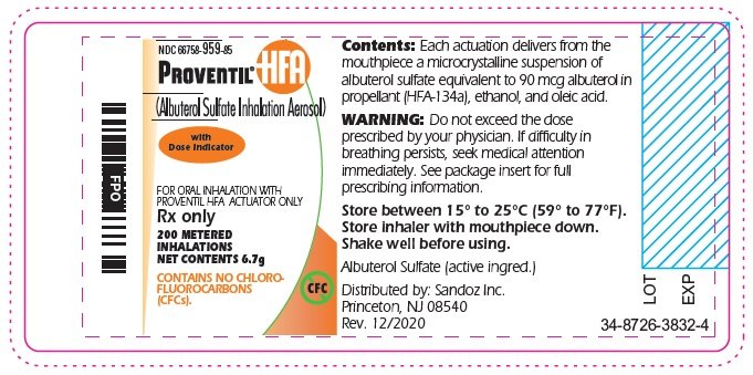 Principal Display Panel – Trade Canister Label
