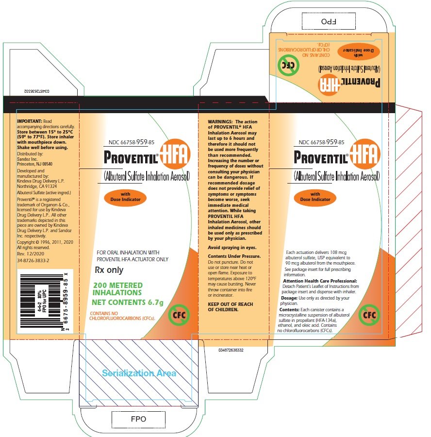 Principal Display Panel – Trade Carton Label
