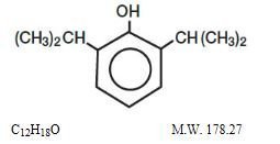 DIPRIVAN Structural Formula