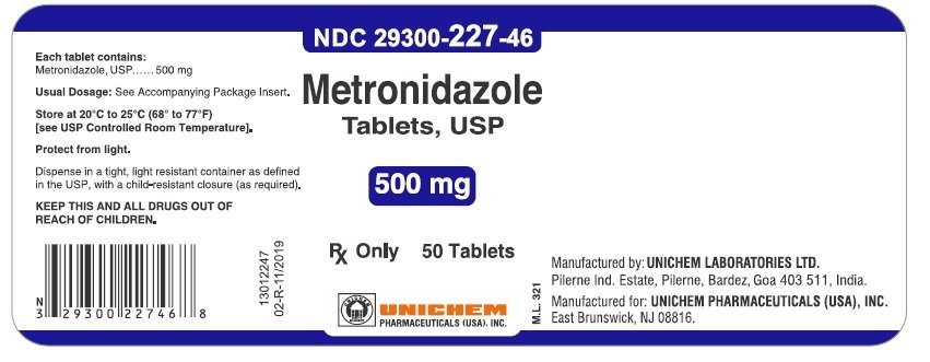 Metronidazole Tablets USP 500 mg