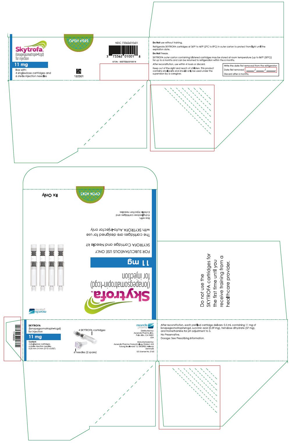 PRINCIPAL DISPLAY PANEL - 11 mg Cartridge Blister Pack Carton