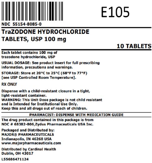 100mg bag label