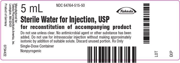 PRINCIPAL DISPLAY PANEL - 5 mL Vial Label - NDC 64764-515-50