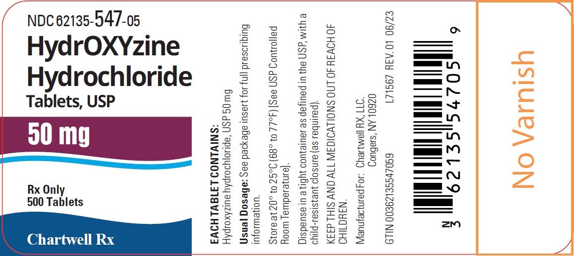 Hydroxyzine Tablets Package Insert / Prescribing Info