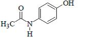 acetaminophen structure