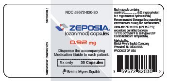 zeposia-bottle-label