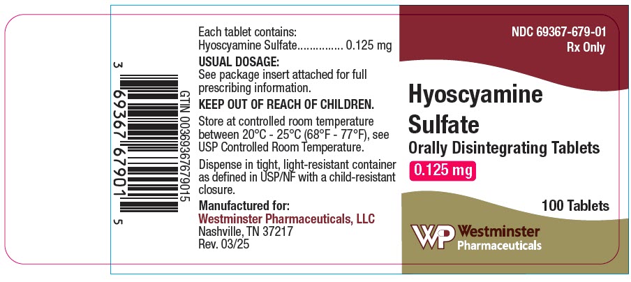 PRINCIPAL DISPLAY PANEL - 0.125 mg Tablet Bottle Label