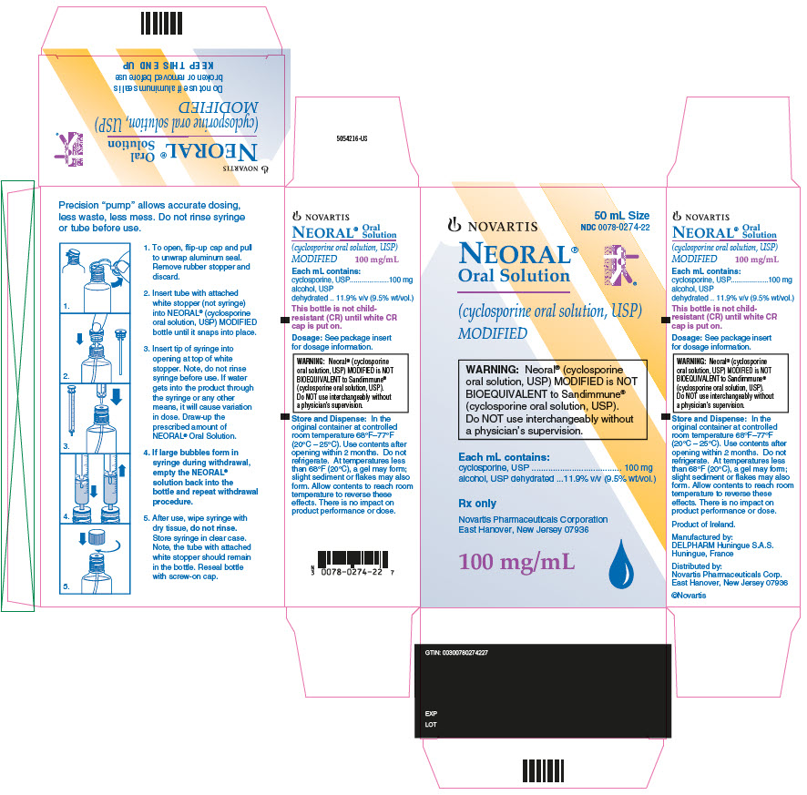 PRINCIPAL DISPLAY PANEL – PACKAGE LABEL – 100 MG ORAL SOLUTION