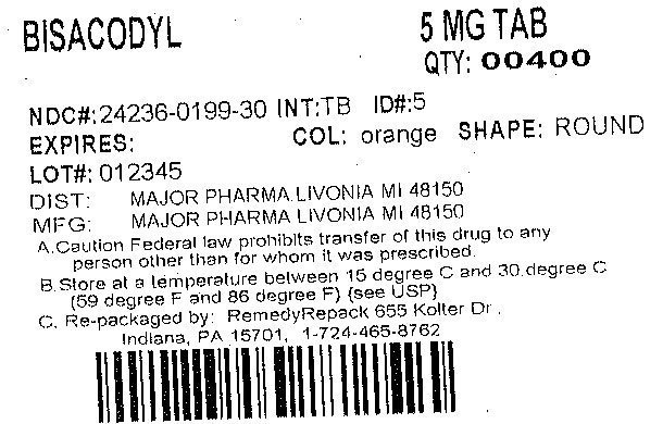 Bisacodyl Delayed Release Tablets USP 10 mg