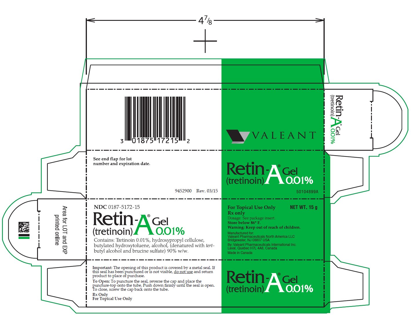 Retin-A - FDA prescribing information, side effects and uses Retin-A - FDA prescribing information, side effects and uses