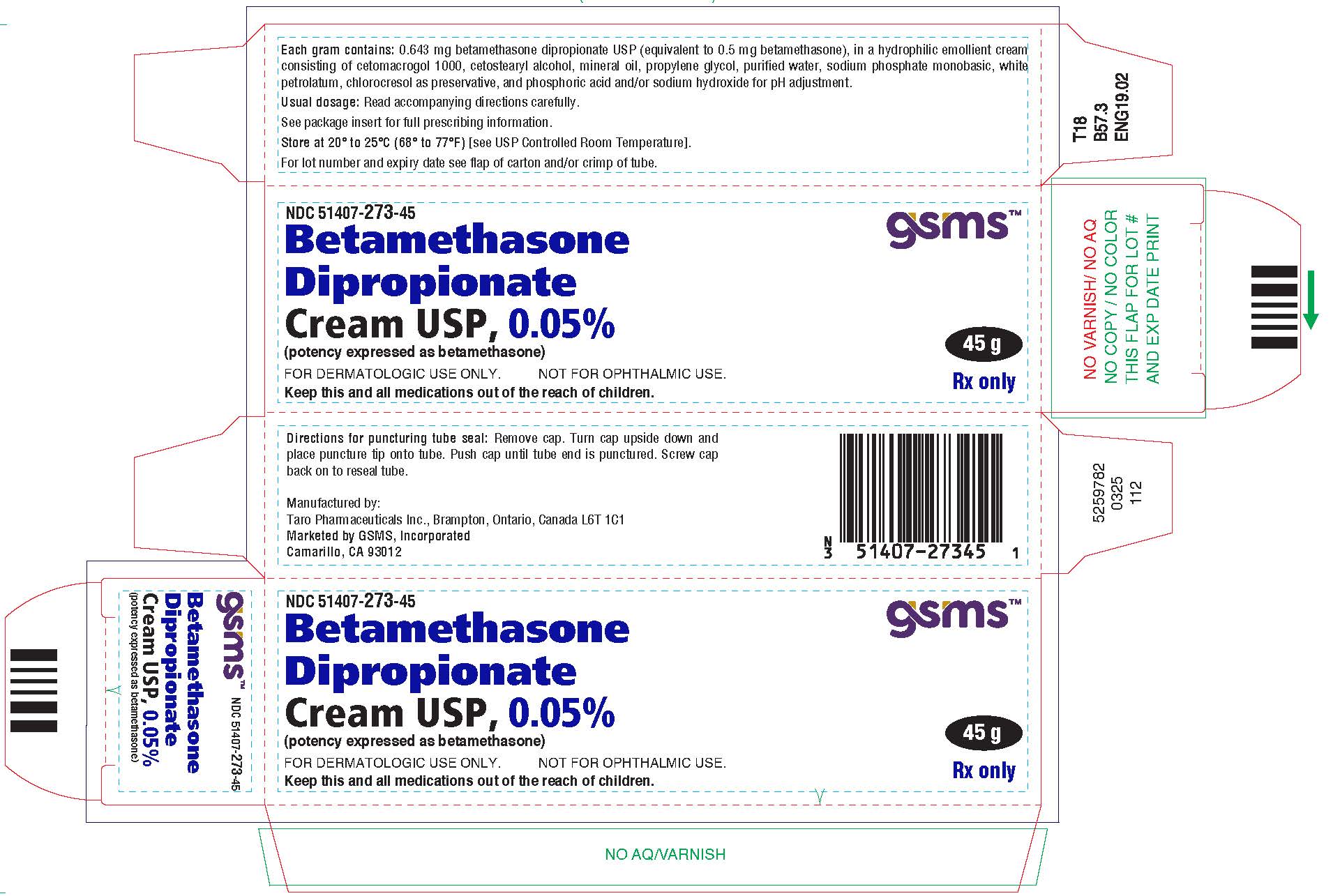 carton label