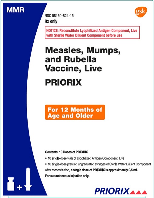 Priorix 10 dose carton