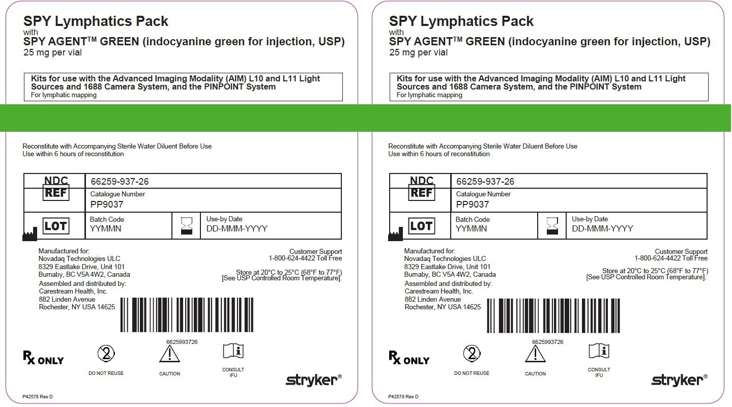 SPY Lymphatics Pack Label (Side)