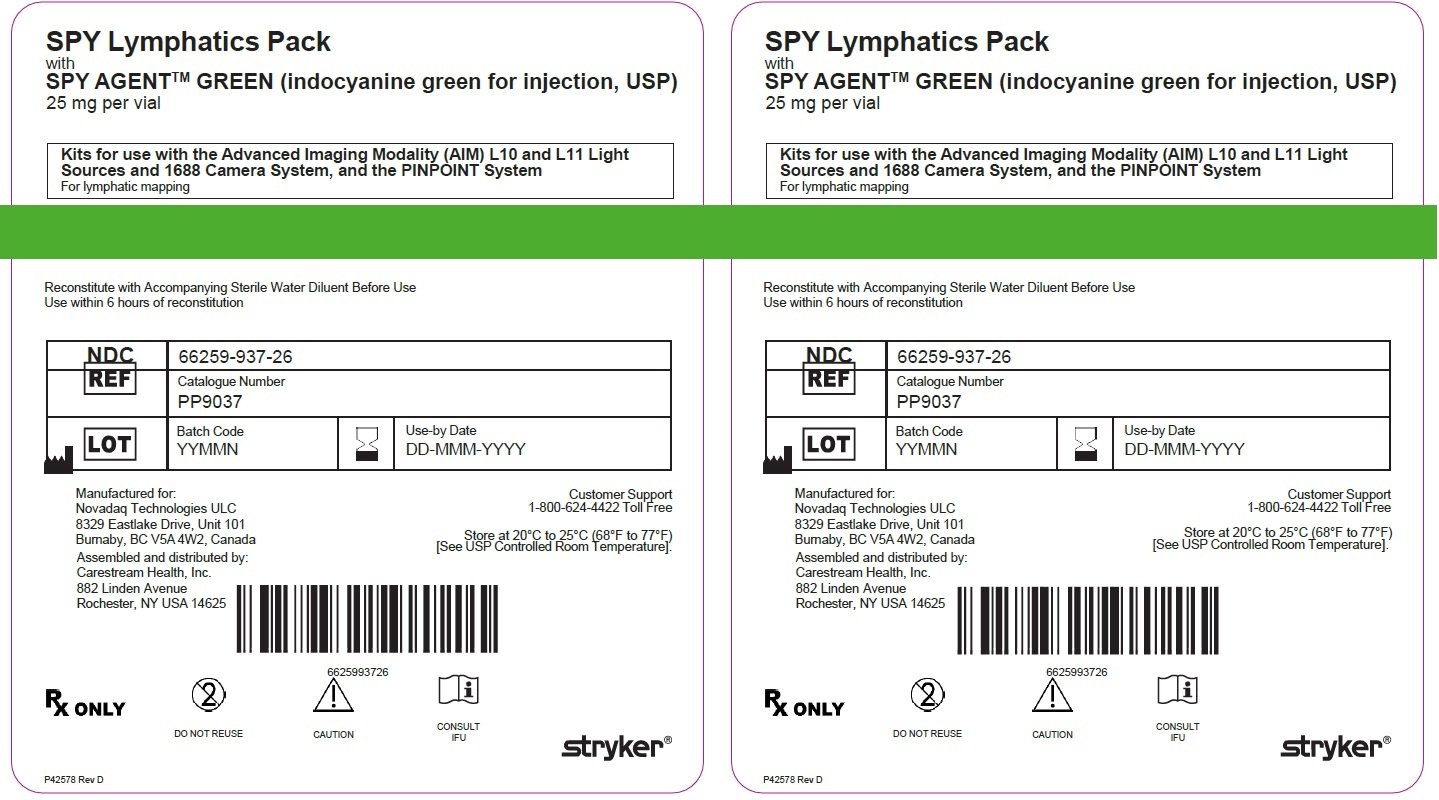 SPY Lymphatics Pack Label (Side)