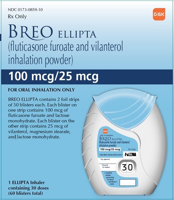 Breo Ellipta: Package Insert / Prescribing Information - Drugs.com
