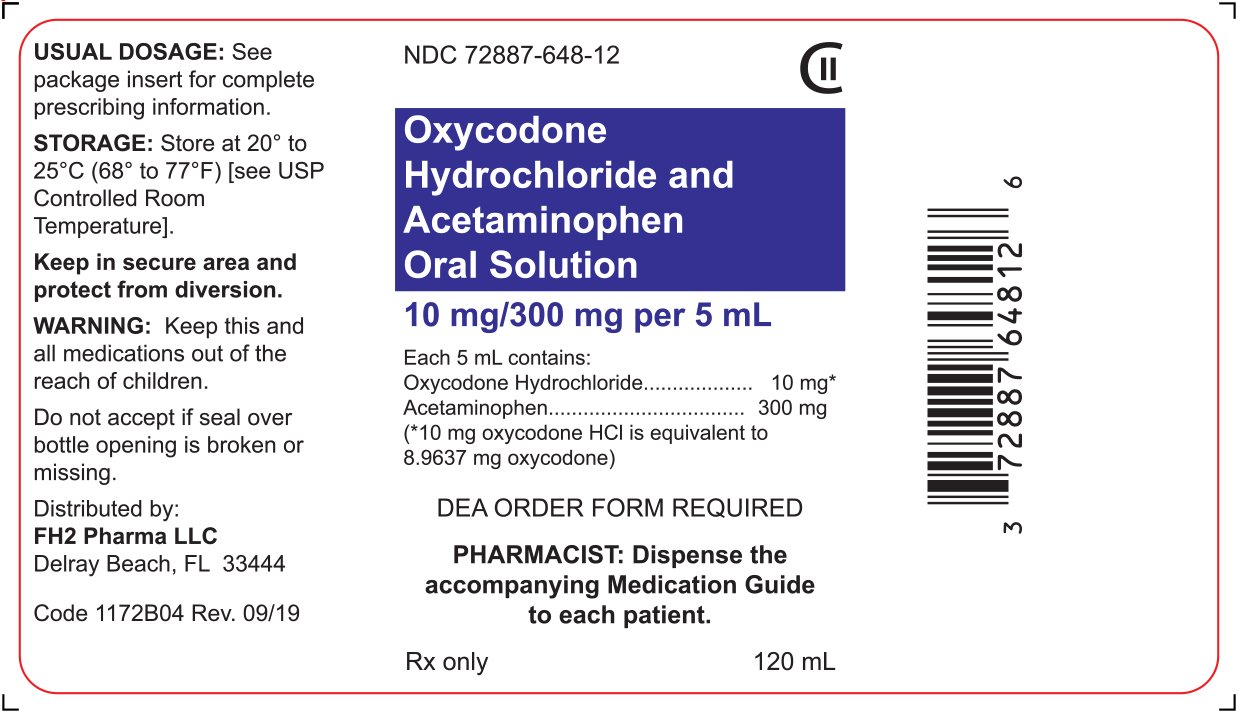 Oxycodone and Acetaminophen Oral Solution - FDA prescribing