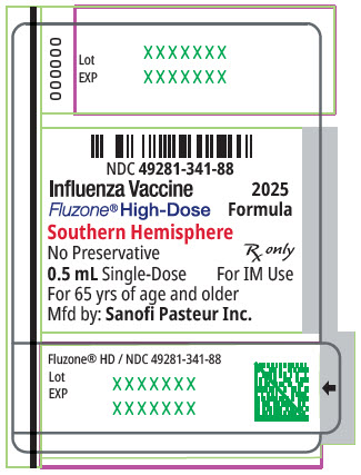 PRINCIPAL DISPLAY PANEL - 0.5 mL Syringe Label