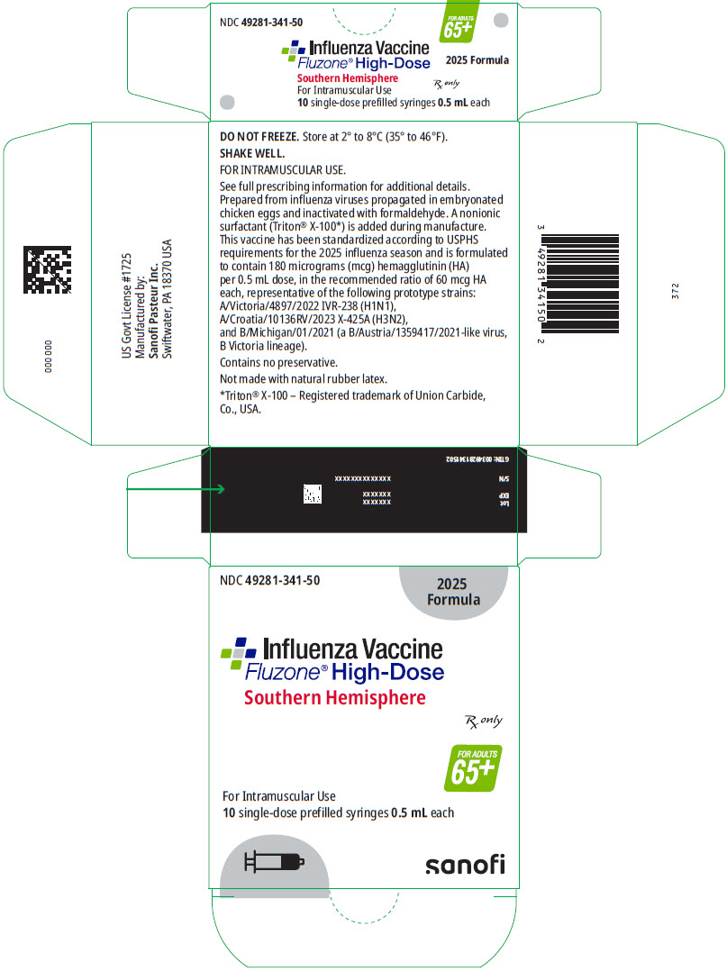 PRINCIPAL DISPLAY PANEL - 0.5 mL 10 Syringe Carton