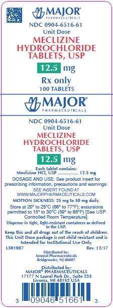 meclizine hydrochloride side effects