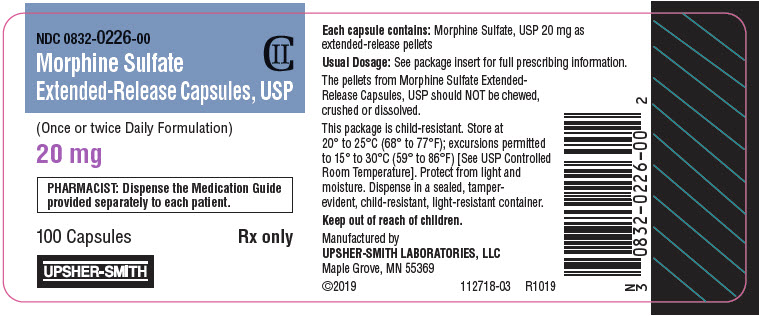 PRINCIPAL DISPLAY PANEL - 20 mg Capsule Bottle Label