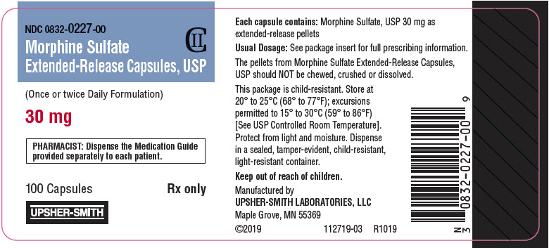 PRINCIPAL DISPLAY PANEL - 30 mg Capsule Bottle Label