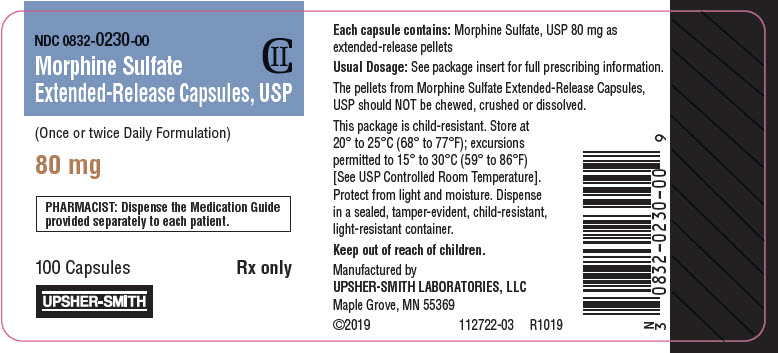 PRINCIPAL DISPLAY PANEL - 80 mg Capsule Bottle Label