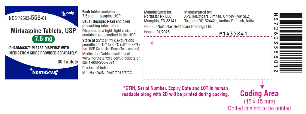 PACKAGE LABEL-PRINCIPAL DISPLAY PANEL - 7.5 mg (30 Tablet Bottle)