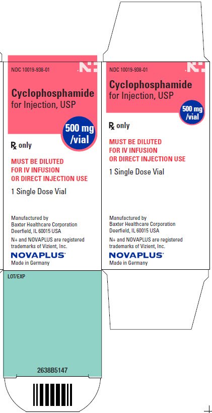 Cyclophosphamide NovaPlus Representative Container NDC 10019-939-50