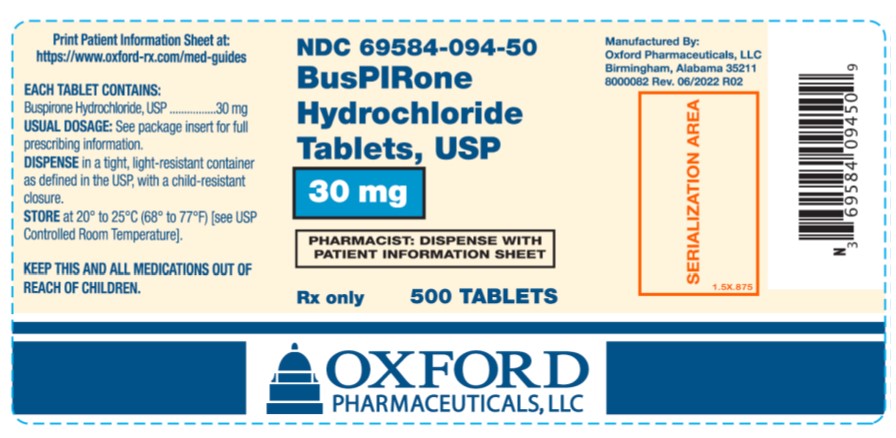 30 mg 500 tablets