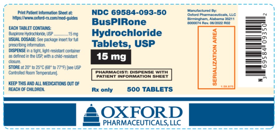 15 mg 500 tablets
