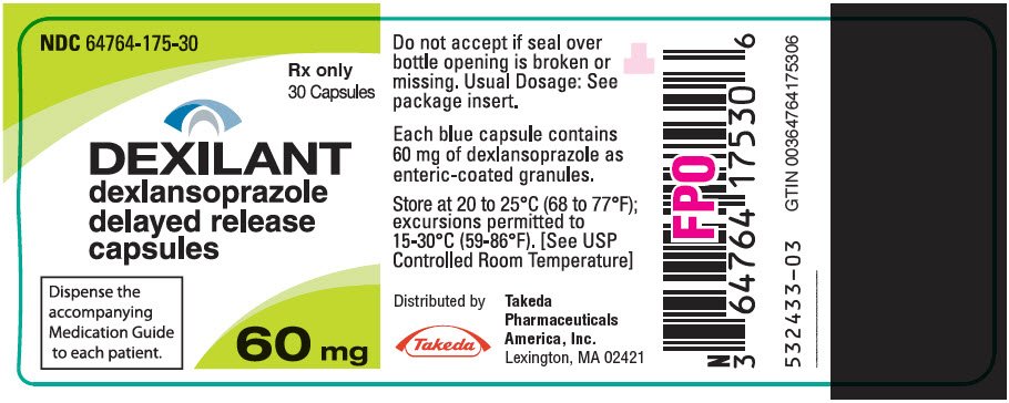 PRINCIPAL DISPLAY PANEL - 60 mg Capsule Bottle Label