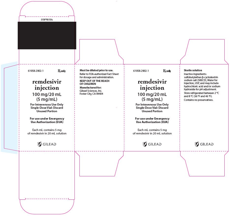 PRINCIPAL DISPLAY PANEL - 100 mg/20 mL Vial Carton