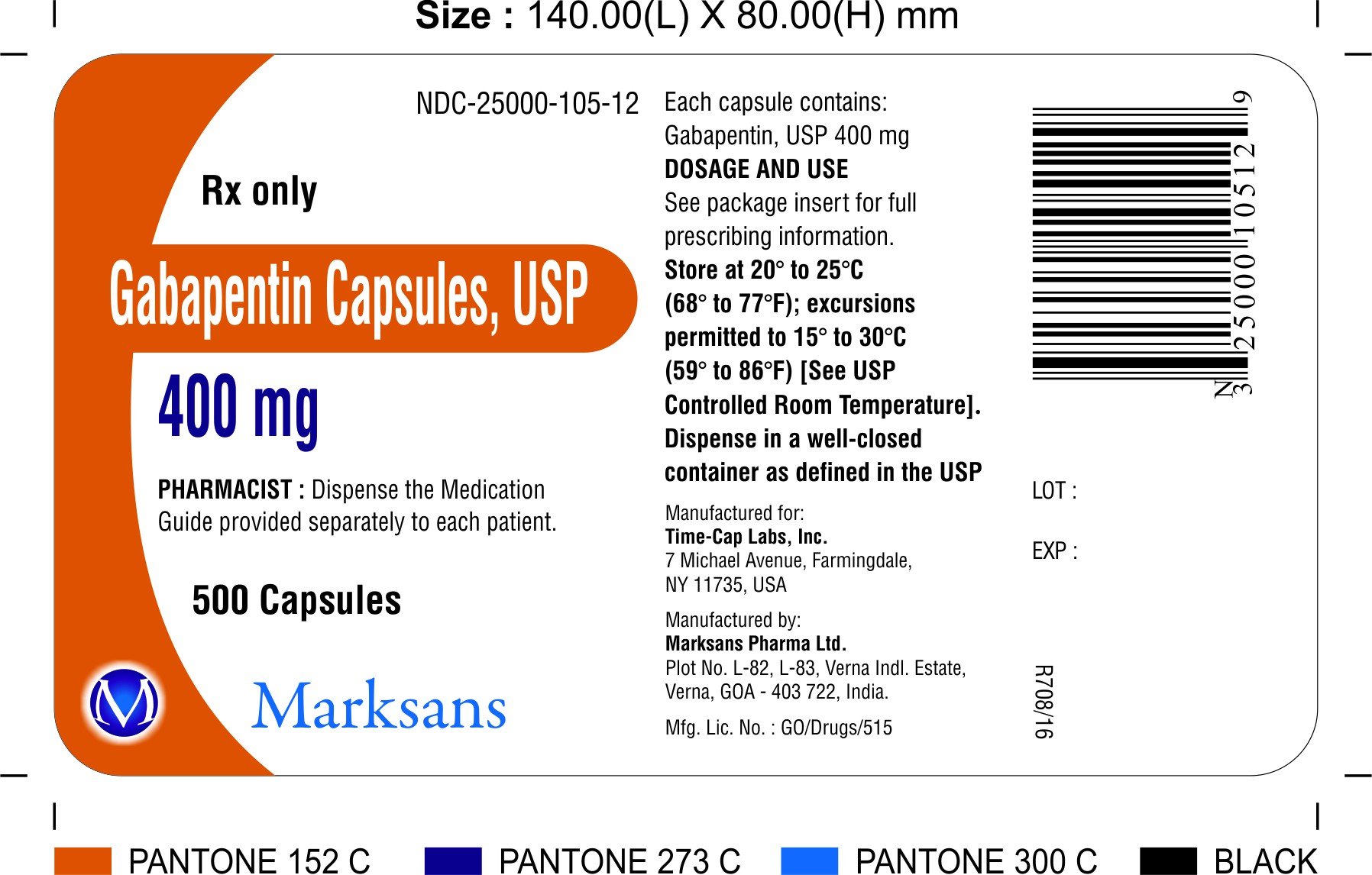 gabapentin capsule usp monograph